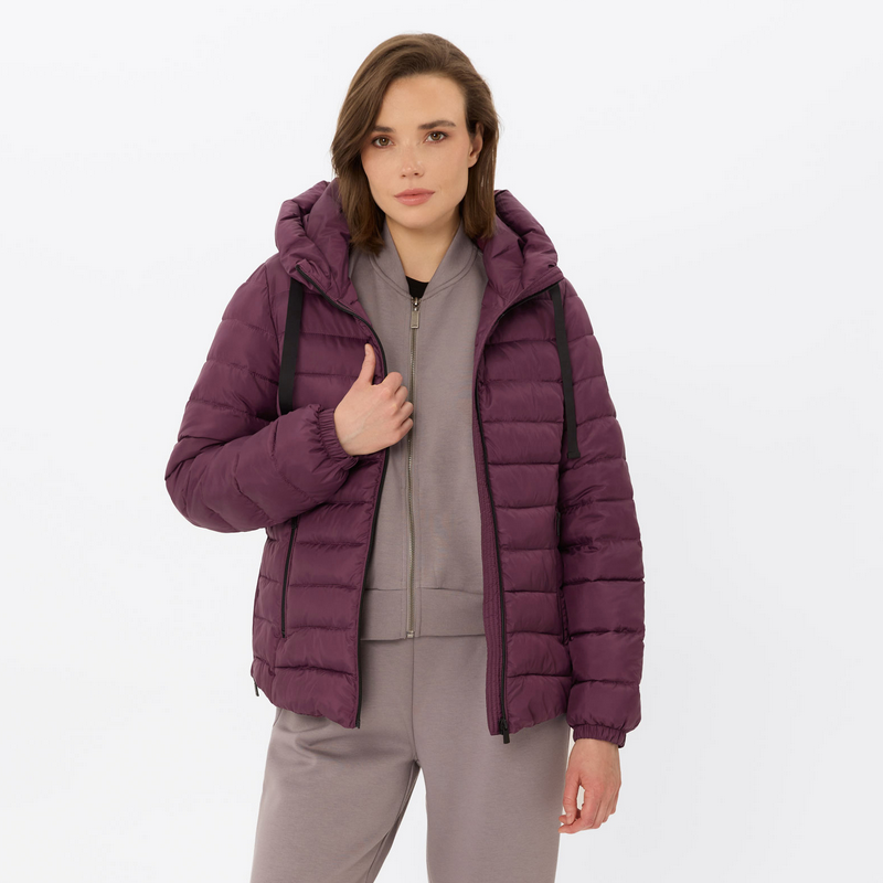 Kurtka pikowana Volcano Nordic fioletowa