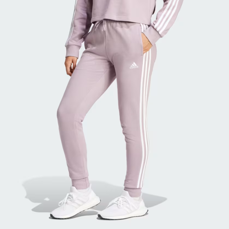 Spodnie dresowe Adidas Ess 3-Stripes FT Cuffed Pants