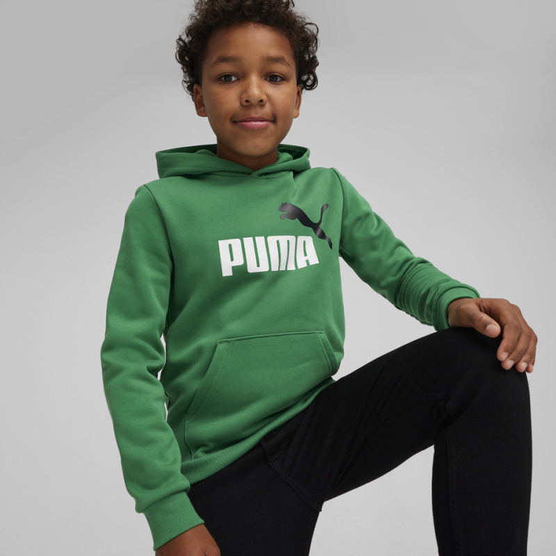 Bluza chłopięca Puma Ess+Col Big Logo Hoodie