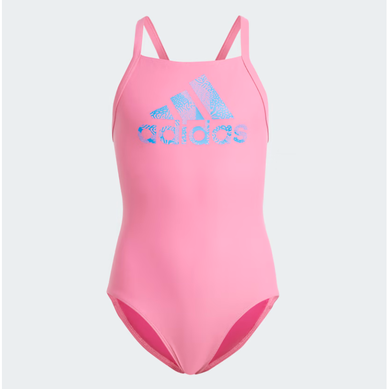 Strój kąpielowy dziecięcy Adidas Big Logo Swimsuit