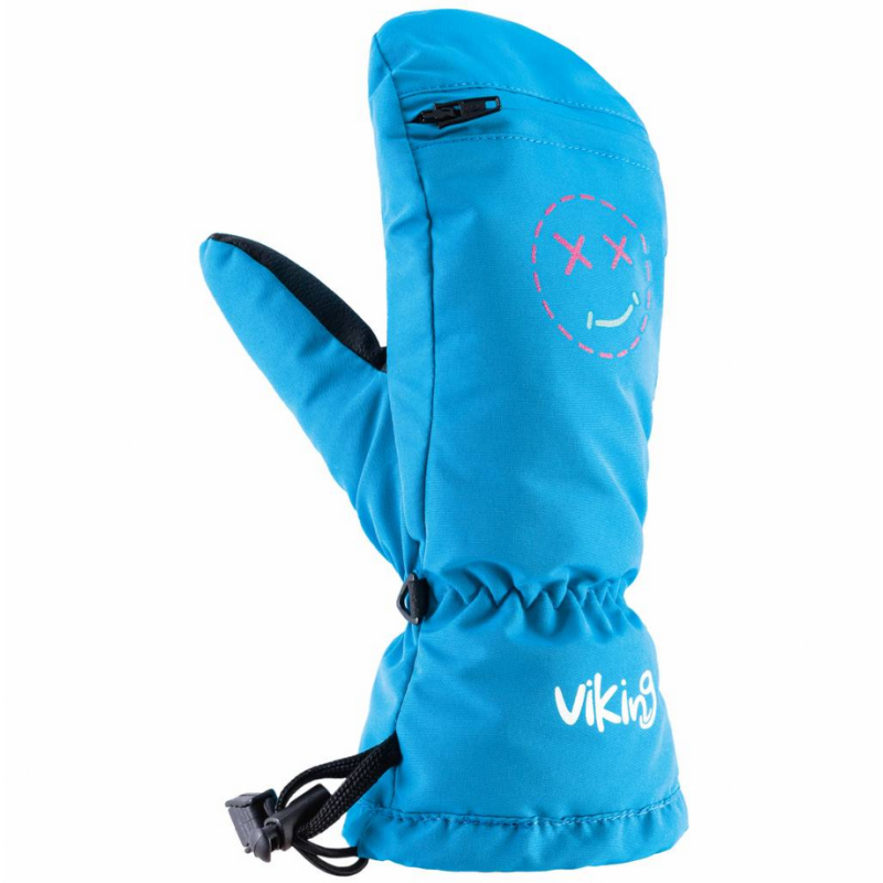 Rękawice narciarskie Viking Smaili niebieskie