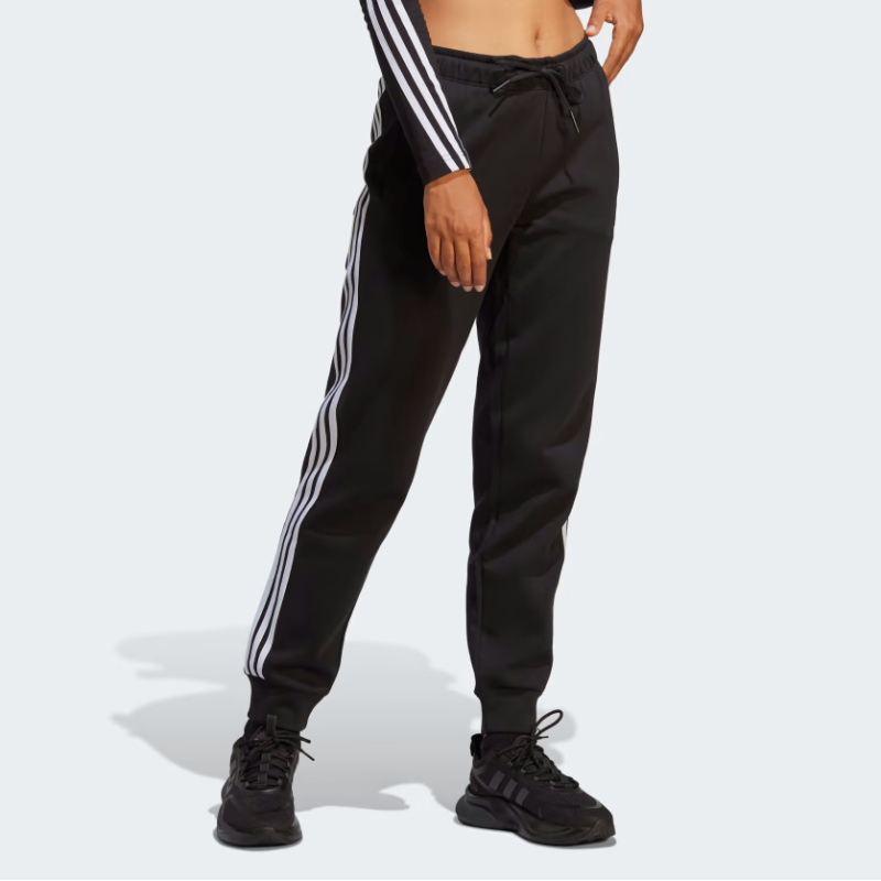 Spodnie dresowe damskie Adidas Future Icons 3-Stripes czarne