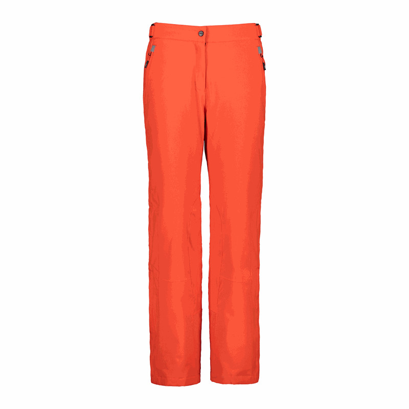 Spodnie narciarskie damskie CMP pomarańczowe